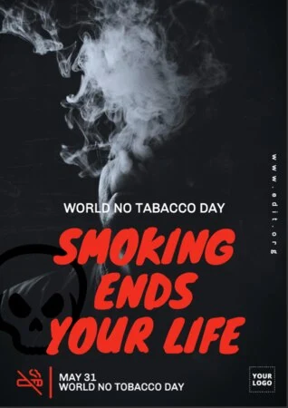 Edit a Tobacco Day poster