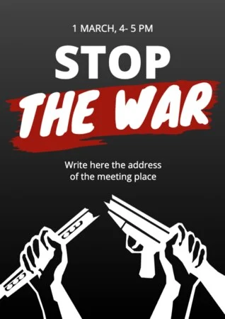 Edit a protest leaflet