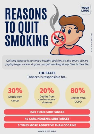 Edit a Tobacco Day poster