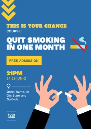 Edit a Tobacco Day poster