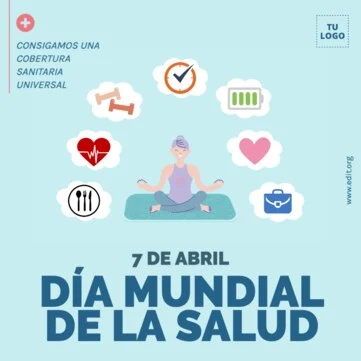 Edita un póster sobre cuidados