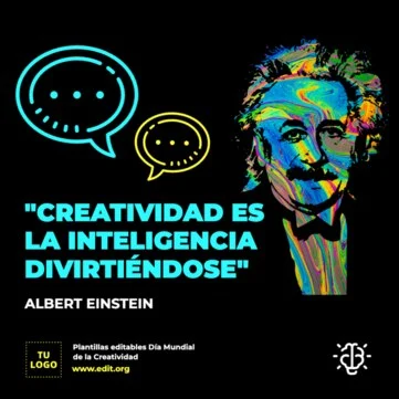 Edita un flyer sobre Creatividad