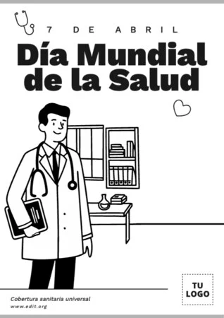 Edita un diseño del Día Mundial de la Salud