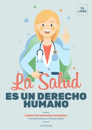Edita un diseño del Día Mundial de la Salud