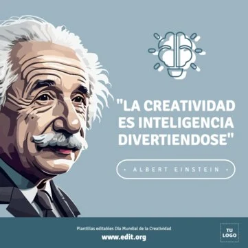 Edita un flyer sobre Creatividad
