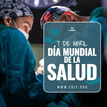 Edita un póster sobre cuidados