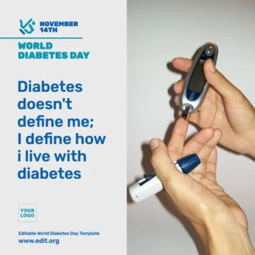 Edit a Diabetes banner