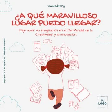 Edita un flyer sobre Creatividad