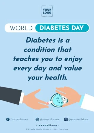Edit a Diabetes banner