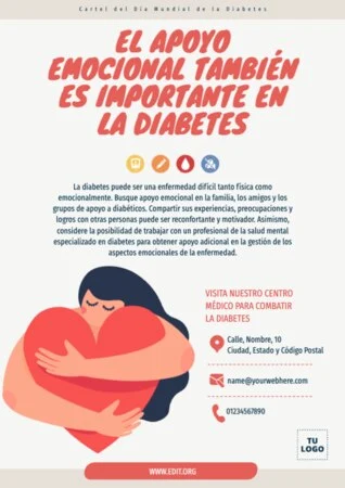 Edita un póster de Diabetes