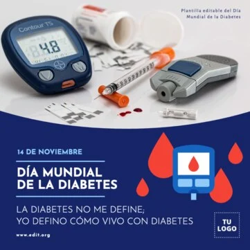 Edita un póster de Diabetes