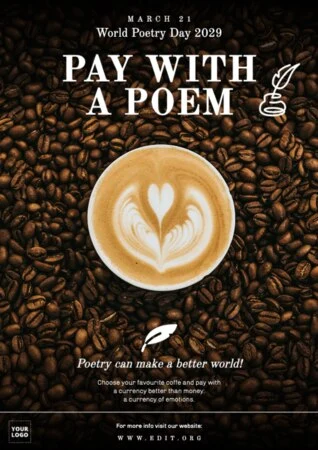 Edit a Poetry Day design