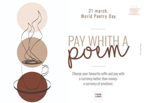 Edit a Poetry Day design