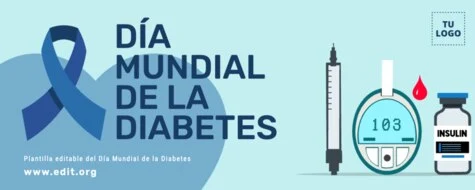 Edita un póster de Diabetes