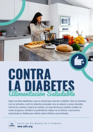 Edita un póster de Diabetes