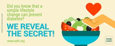 Edit a Diabetes banner