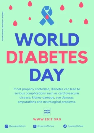 Edit a Diabetes banner