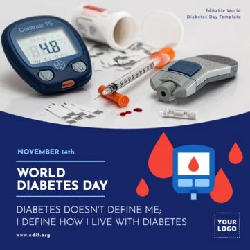 Edit a Diabetes banner