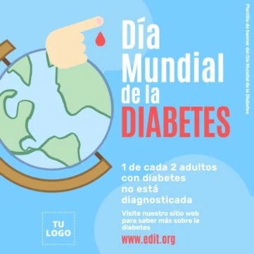 Edita un póster de Diabetes