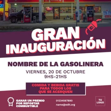 Crear diseños para tu inauguración