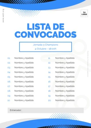 Edita una plantilla A4