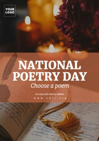 Edit a Poetry Day design