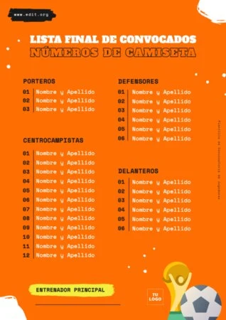 Edita una plantilla A4