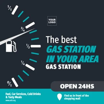 Edit a gas station template