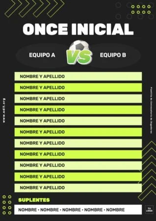 Edita una plantilla A4