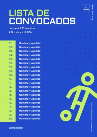 Edita una plantilla A4
