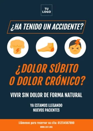 Edita un diseño para quiroprácticos