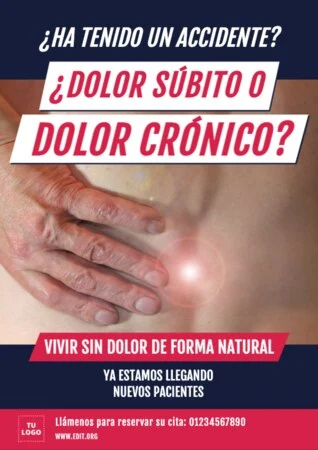 Edita un diseño para quiroprácticos