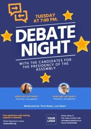 Edit a Debate banner