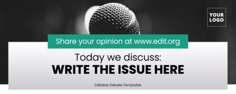 Edit a Debate banner