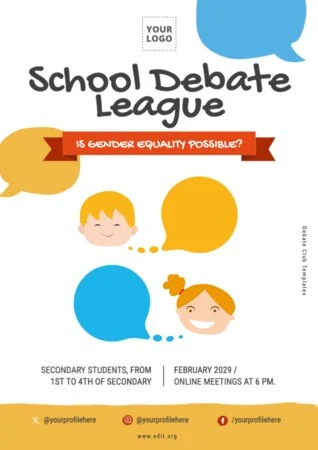 Edit a Debate banner
