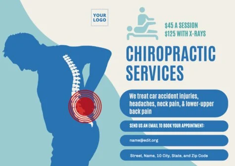 Modifier un design pour des services de chiropraxie