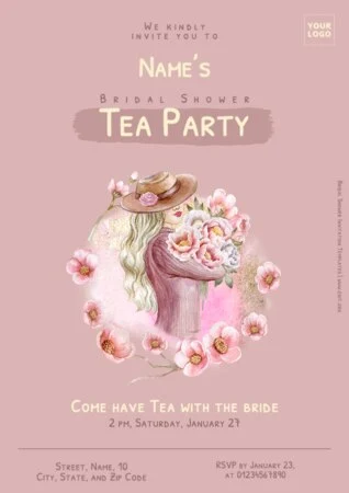 Edit a Bridal Shower template