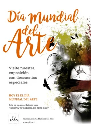 Edita un banner del Día del Arte