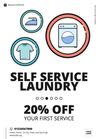 Edit a laundry template