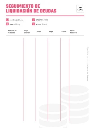 Edita una plantilla A4
