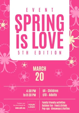 Edit a poster for your event