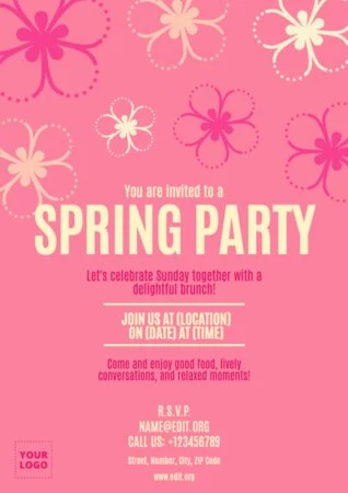 Edit a poster for your event