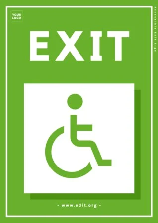 Edit an entry or exit sign