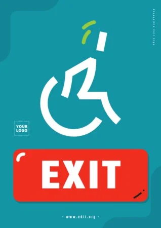 Edit an entry or exit sign