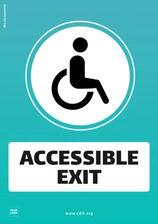 Edit an entry or exit sign
