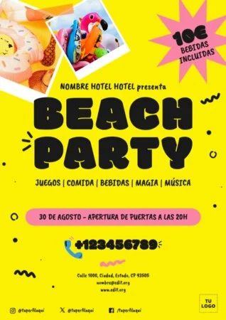 Crea tu flyer