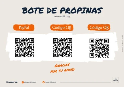 Editar una plantilla QR