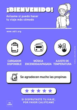 Editar una plantilla para Taxis