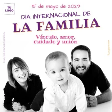 Edita flyers del Día de la Familia