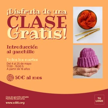 Editar plantillas de clases online